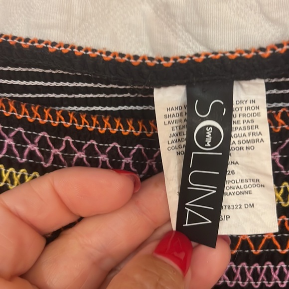 Soluna Swim jogger pants with smocked waist - Picture 4 of 6